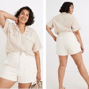 Madewell Denim Dempsey Shorts in Vintage Canvas Wash Size 30